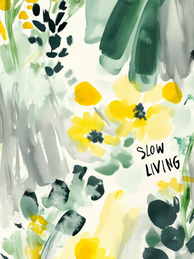 Serene Blooms by Treechild — canvas wall art