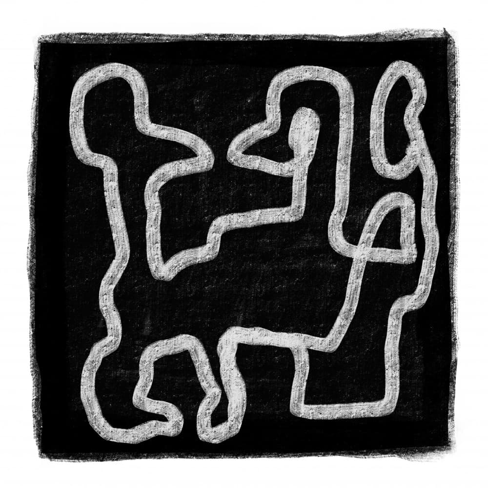 Continuous Line Figures by Sharyn Bursic — canvas wall art