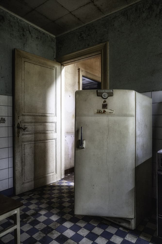 Vintage Kitchen Decay by Georgios Bero — canvas wall art