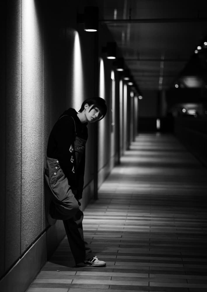 Urban Corridor Gaze by Tsutomu Sakamoto — canvas wall art