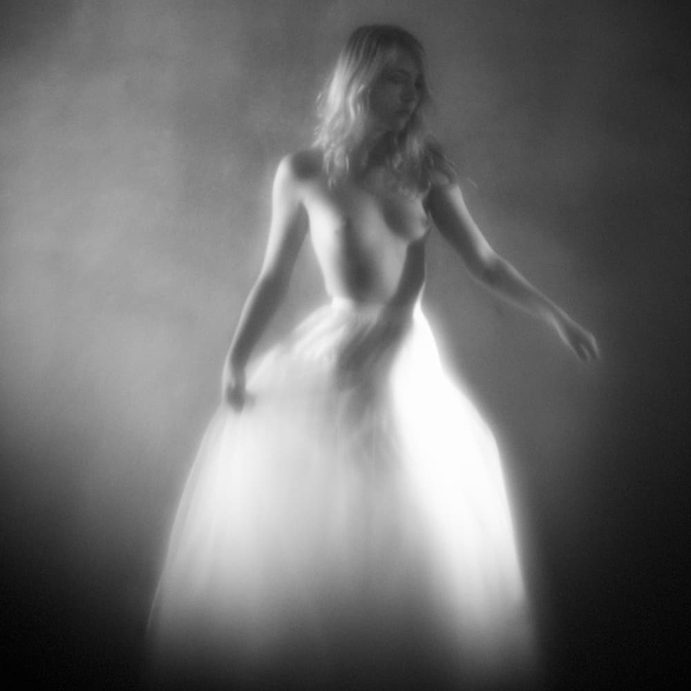 Ethereal Nude Woman by Mel Brackstone — canvas wall art
