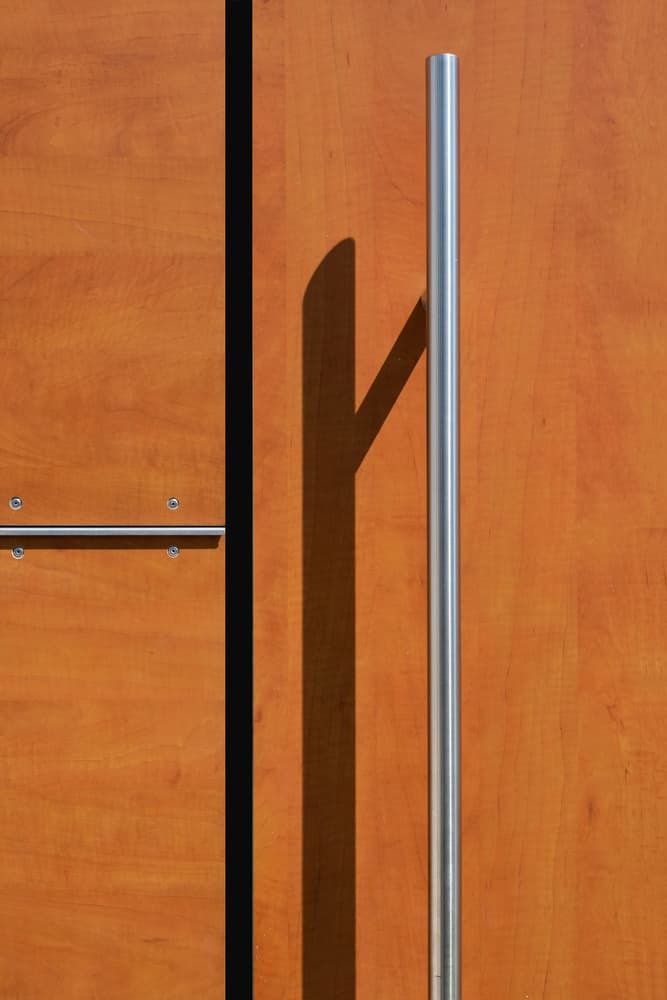 Modern Door Shadow by Rolf Endermann — canvas wall art