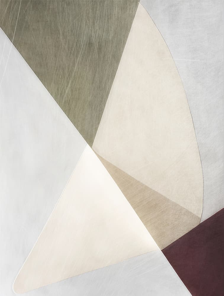 Muted Geometric Forms by Alma — canvas wall art