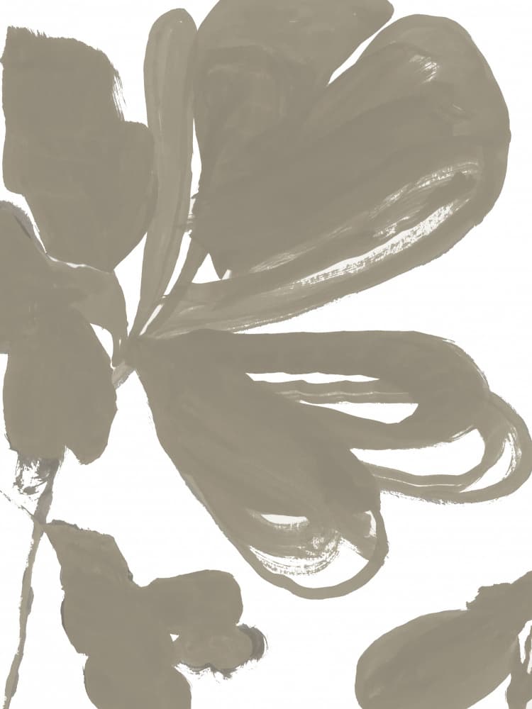 Muted Abstract Botanicals by cartissi — canvas wall art