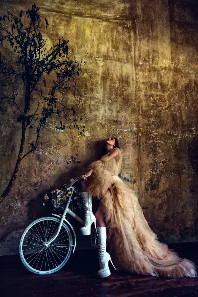 Ethereal Fashion Woman by Ruslan Bolgov — canvas wall art