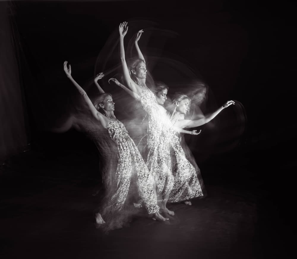 Ethereal Dance Motion by Tali Stein — canvas wall art