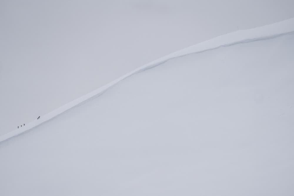 Arctic Snow Journey by Roberto Marchegiani — canvas wall art