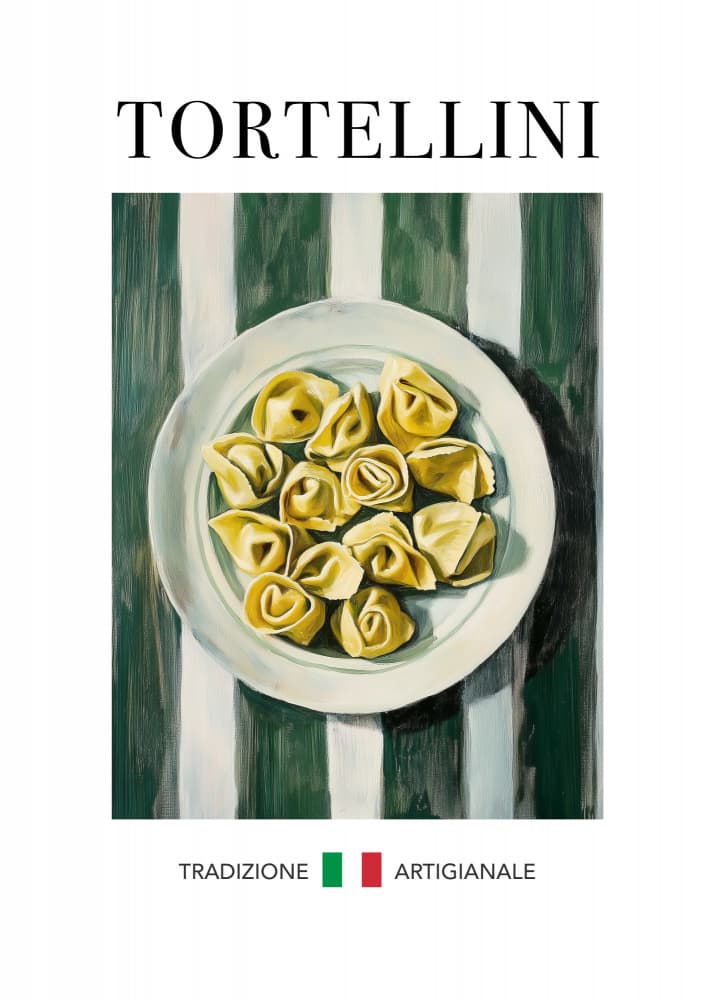 Traditional Italian Tortellini by Andreas Magnusson — canvas wall art