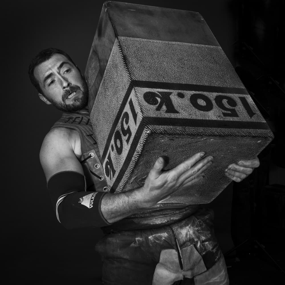 Strongman Heavy Lift by Juan Antonio Palacios — canvas wall art
