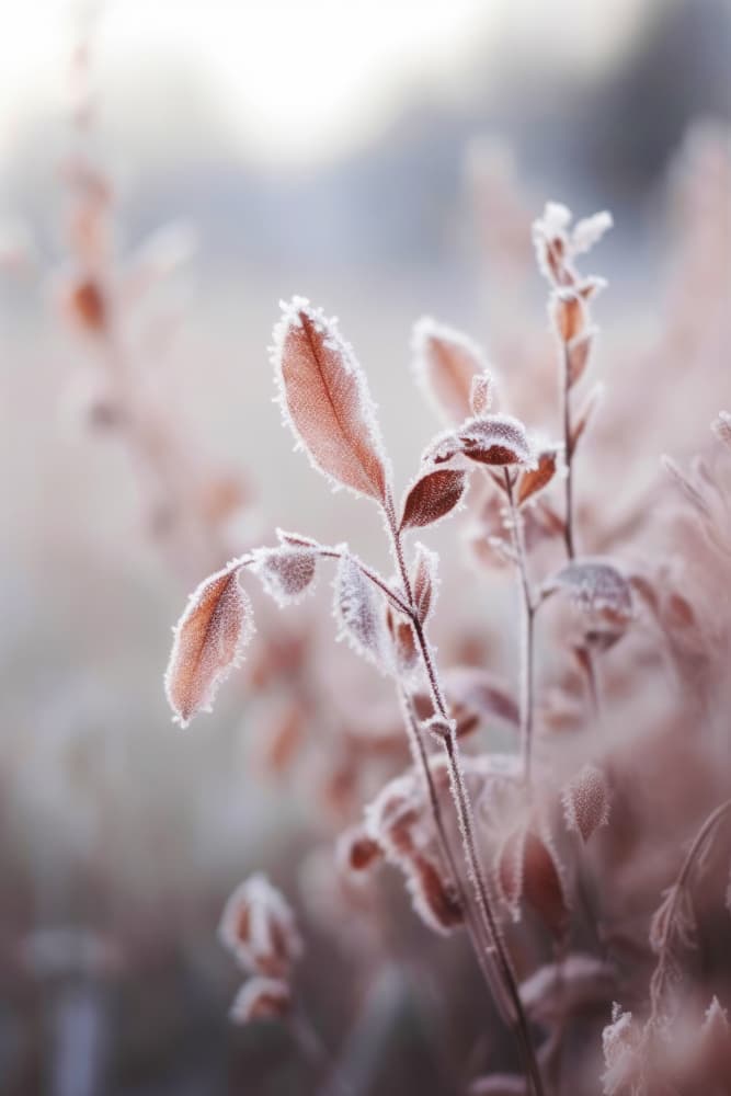 Frosted Elegance by Treechild — canvas wall art