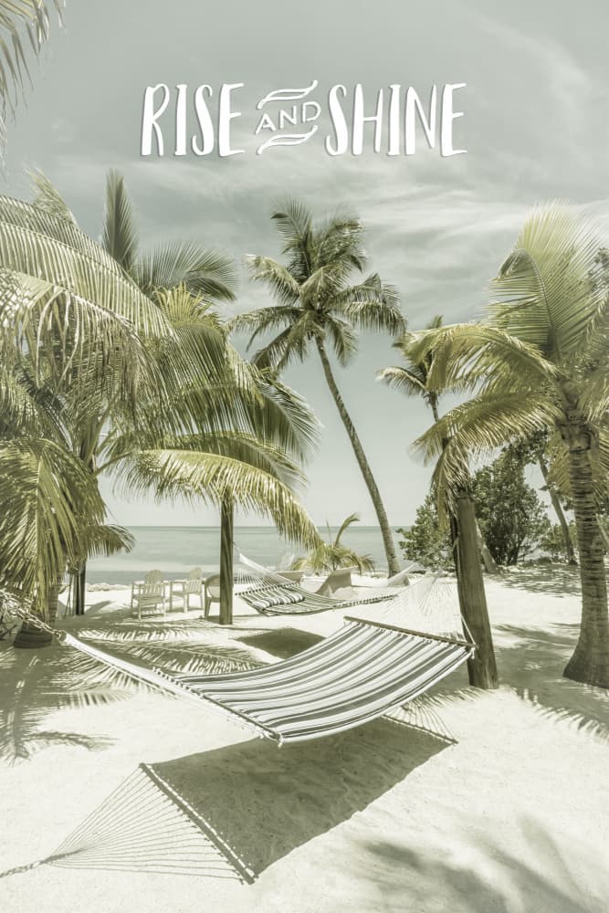 Sunrise Beach Paradise by Melanie Viola — canvas wall art