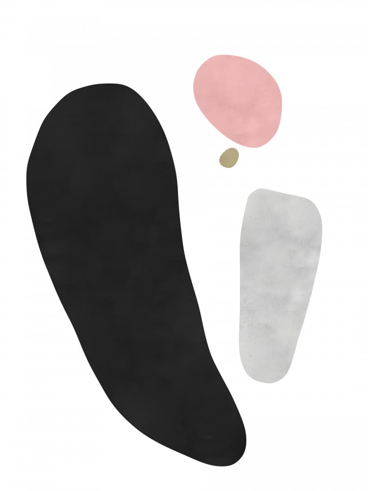 Muted Organic Forms by Ninola Design — canvas wall art