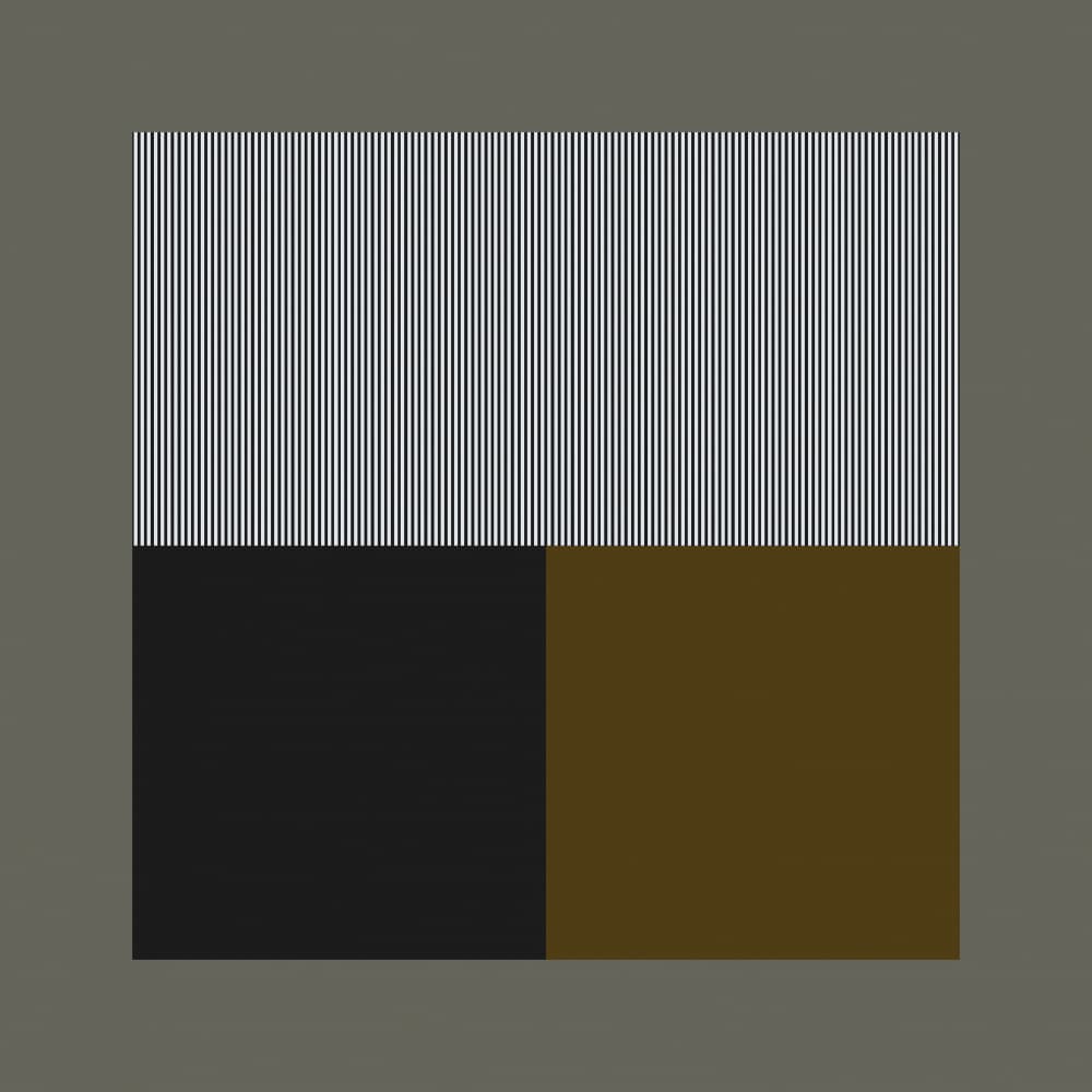 Geometric Stripe Blocks by Carlos Perez Del Moro — canvas wall art