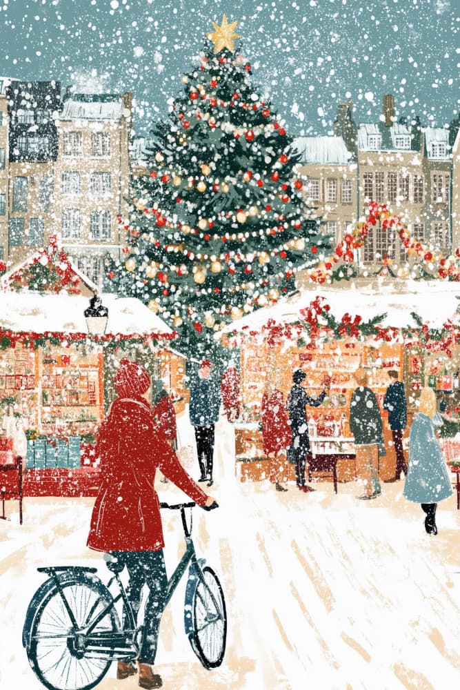 Winterwonderlandno01 by Treechild — canvas wall art