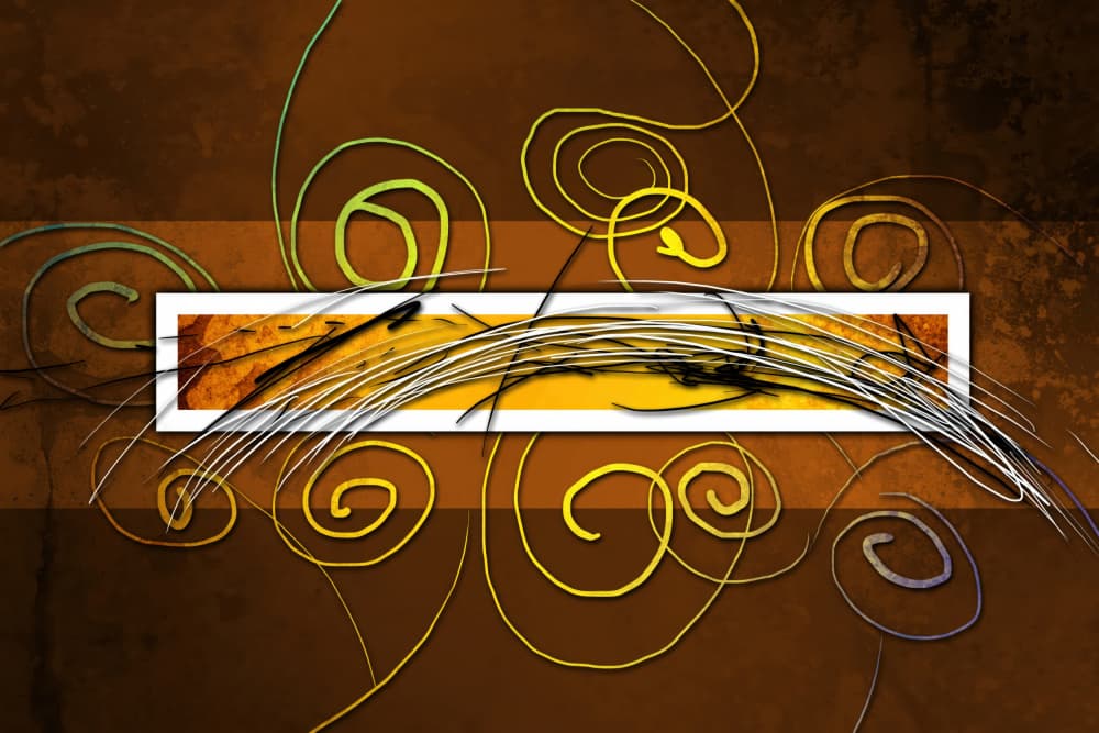 Dynamic Abstract Swirls by Rafal Kulik — canvas wall art