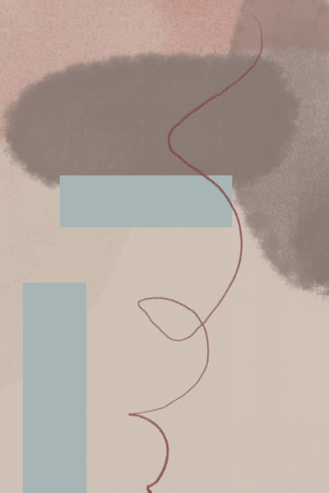 Abstract Organic Shapes by Nilesh Kulkarni — canvas wall art