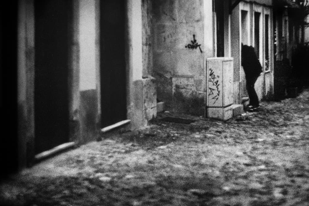 Mysterious Urban Alley by Paulo Abrantes — canvas wall art