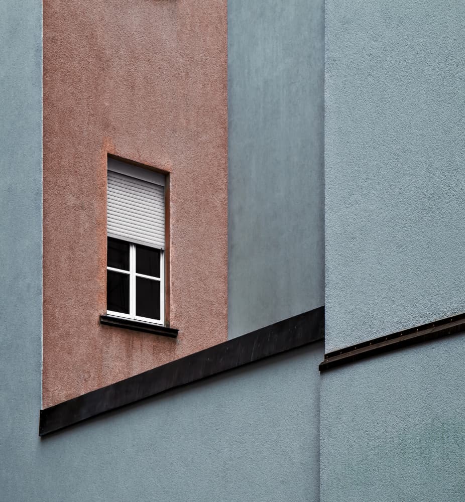 Geometric Wall Window by Gilbert Claes — canvas wall art