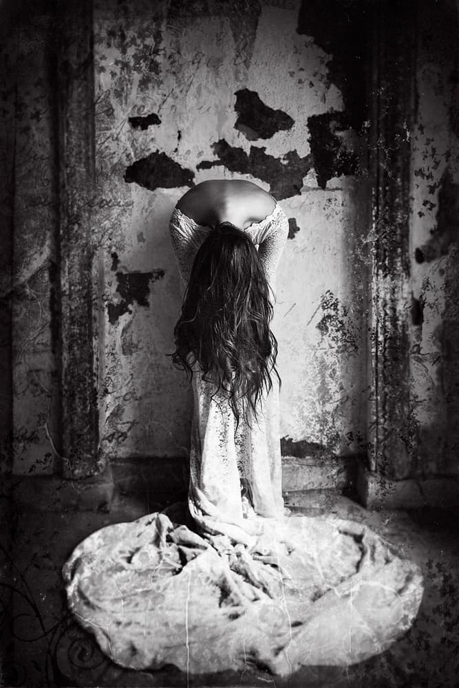 Long Hair Solitude by Ruslan Bolgov — canvas wall art