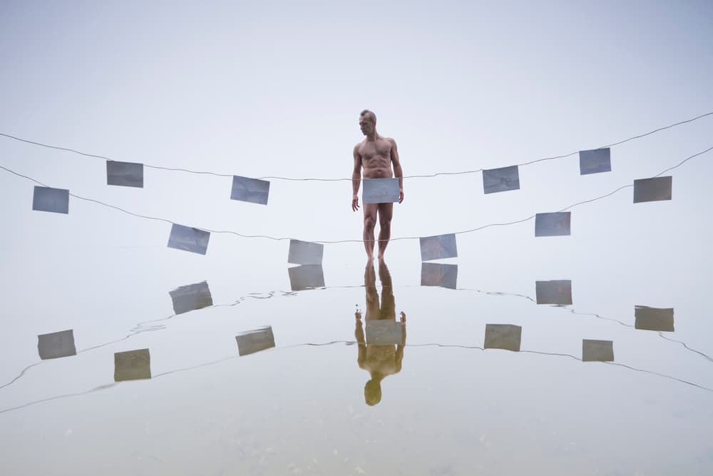 Conceptual Human Reflection by Leszek Paradowski — canvas wall art