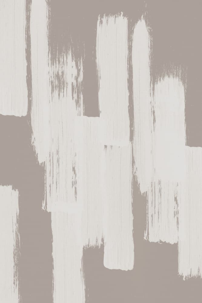 Beige Brush Strokes by Melloi Art Prints — canvas wall art