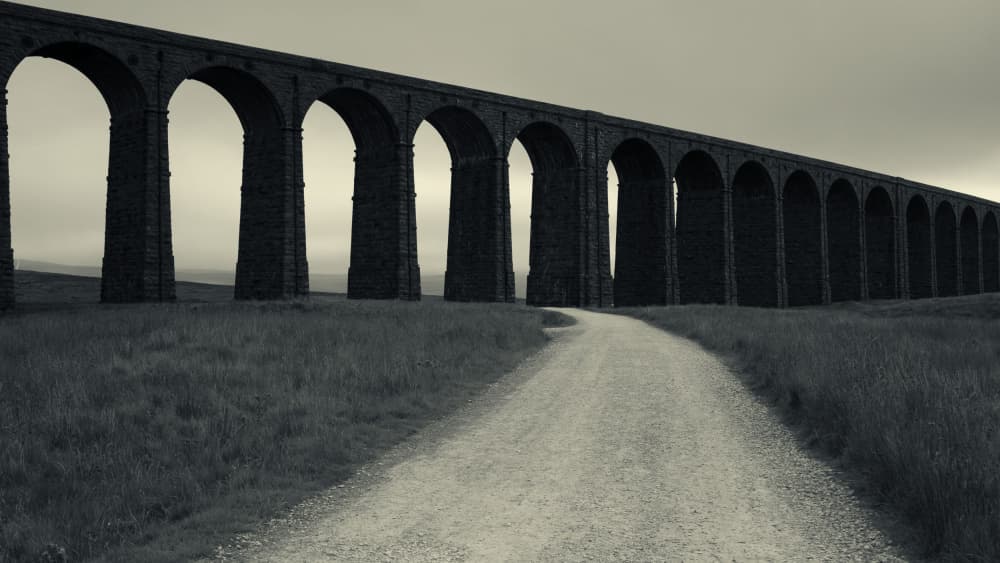Long Viaduct Path by Pawel Majewski — canvas wall art