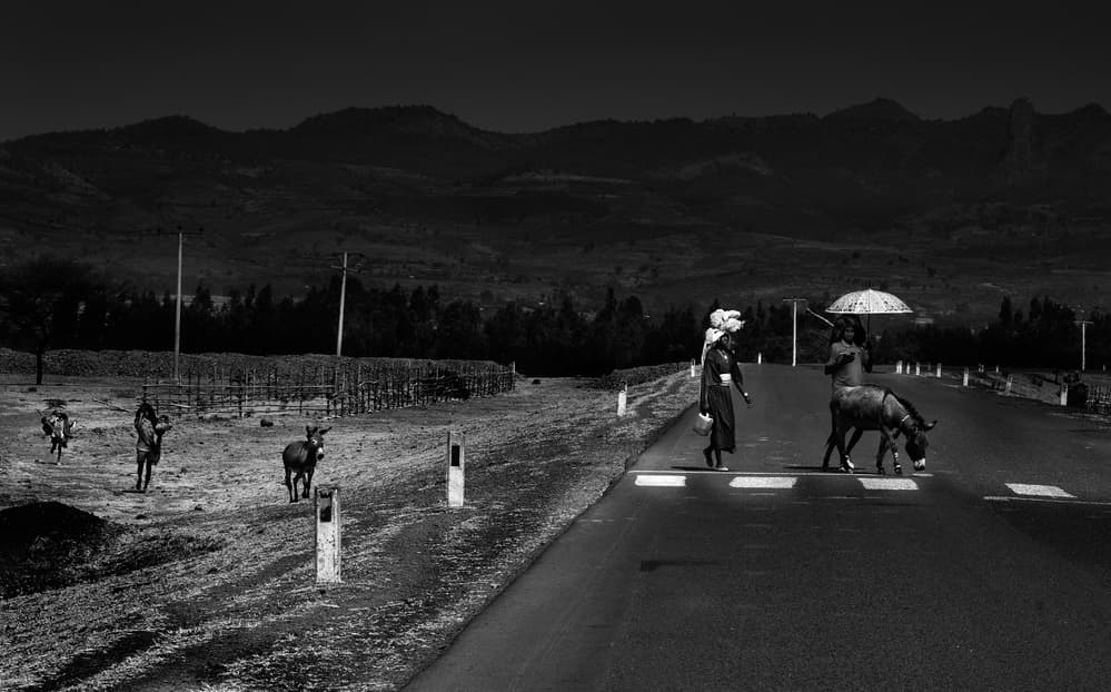 Rural Africa Life by Giovanni Cavalli — canvas wall art