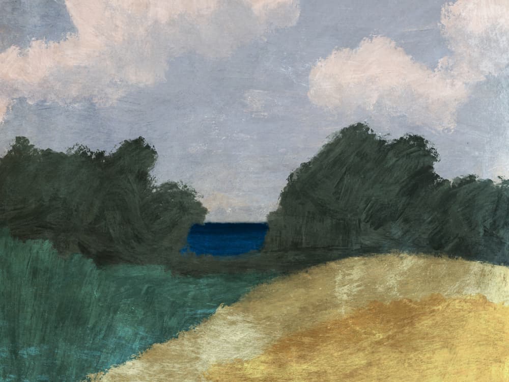 Glimpse by Dan Hobday — canvas wall art