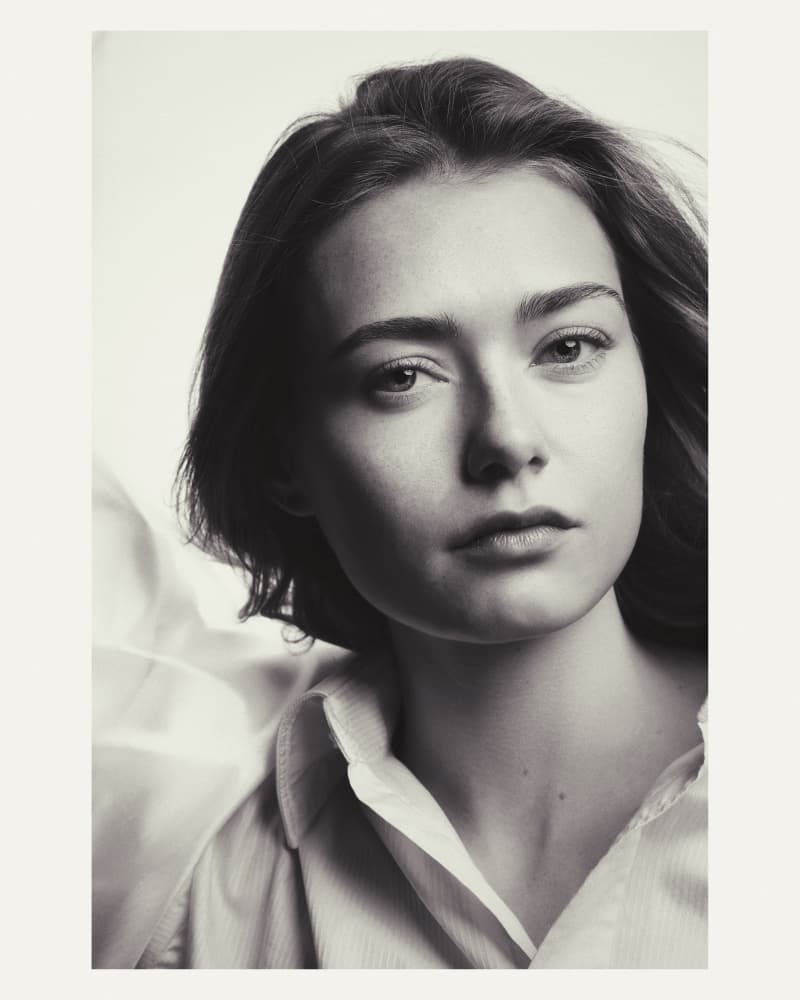 Natural Woman Portrait by Steffen Lauterbach — canvas wall art