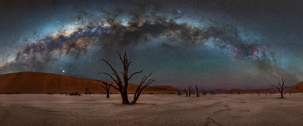 Milky Way Desert Night by Vikas Chander — canvas wall art
