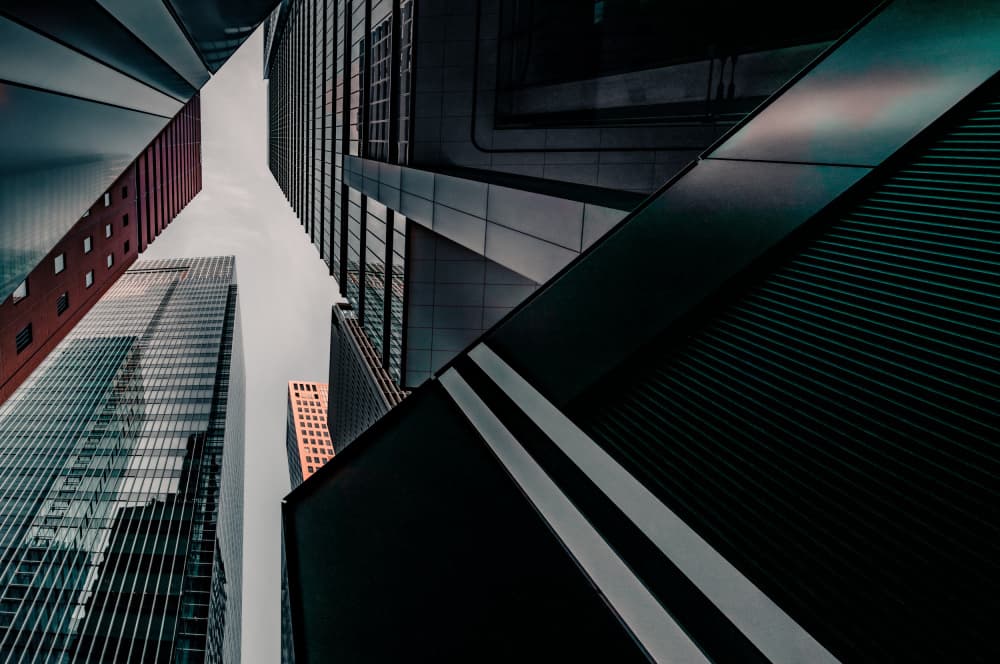 Soaring City Architecture by YUTAKA KURAHASHI — canvas wall art