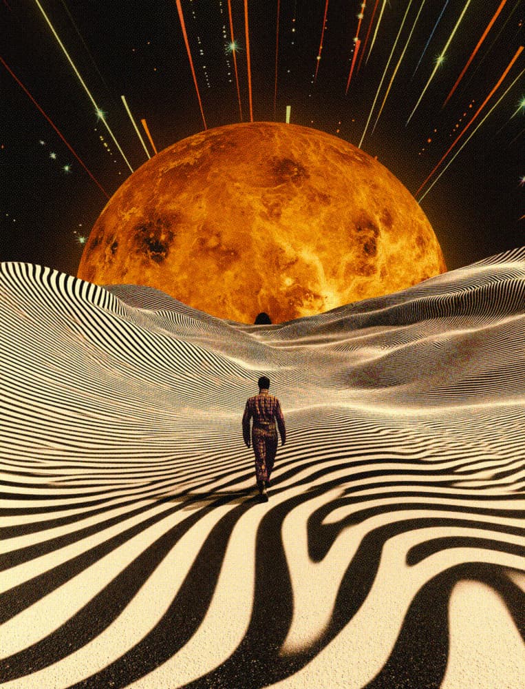 Adventures In New Dimensions by Taudalpoi — canvas wall art