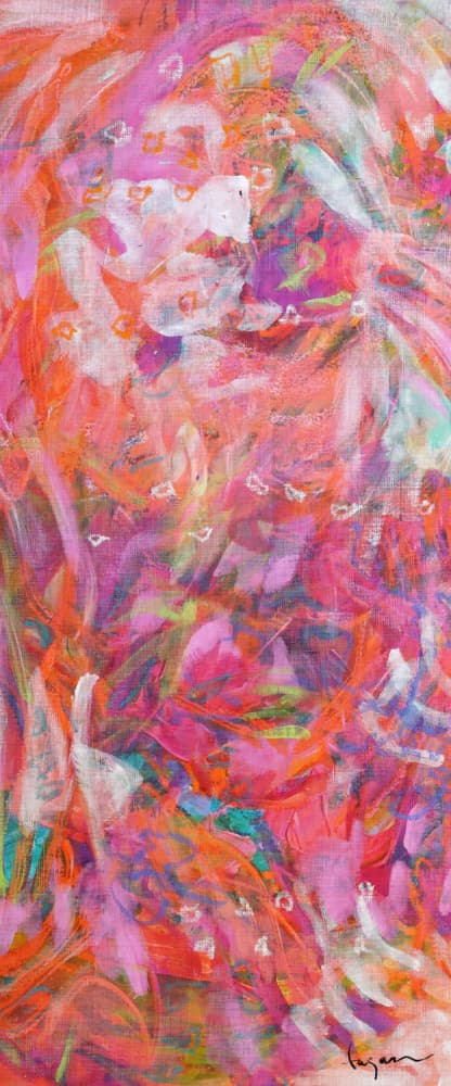 Among Roses by Dorothy Fagan — canvas wall art