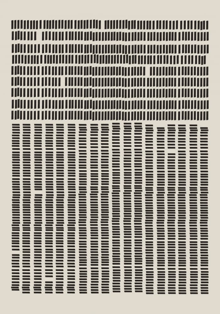 Symmetrical Rhythm by THE MIUUS STUDIO — canvas wall art