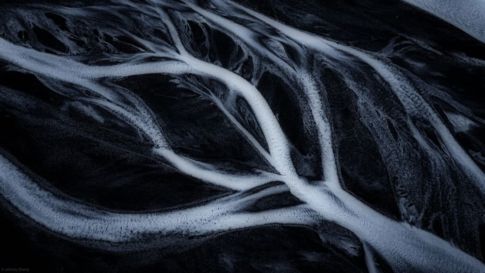 Braided River Flow by Johnny Zhang — canvas wall art