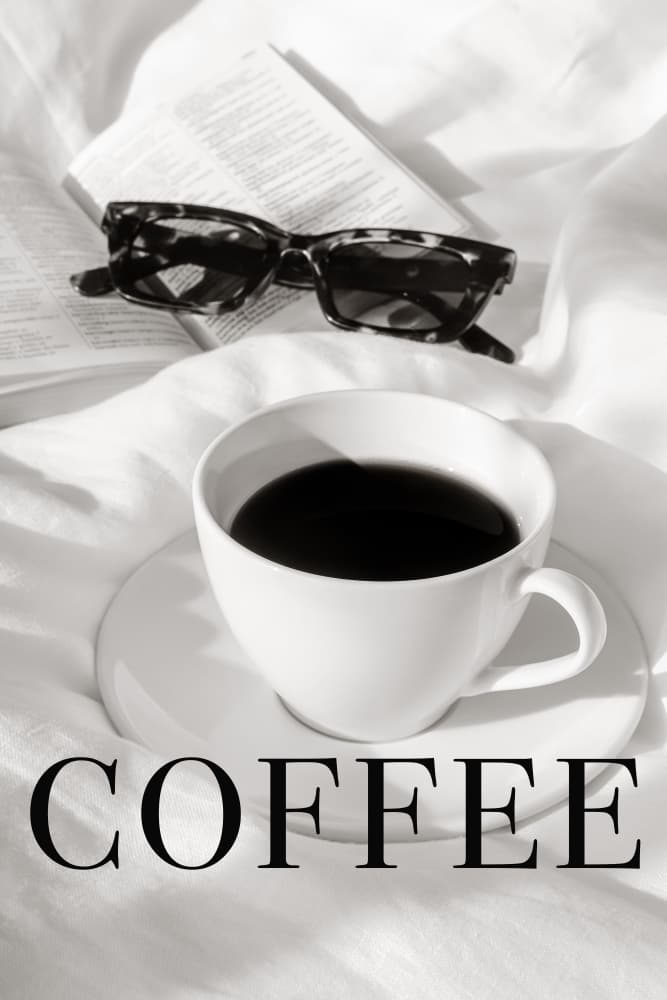 Morning Coffee And Book by Pictufy Studio III — canvas wall art