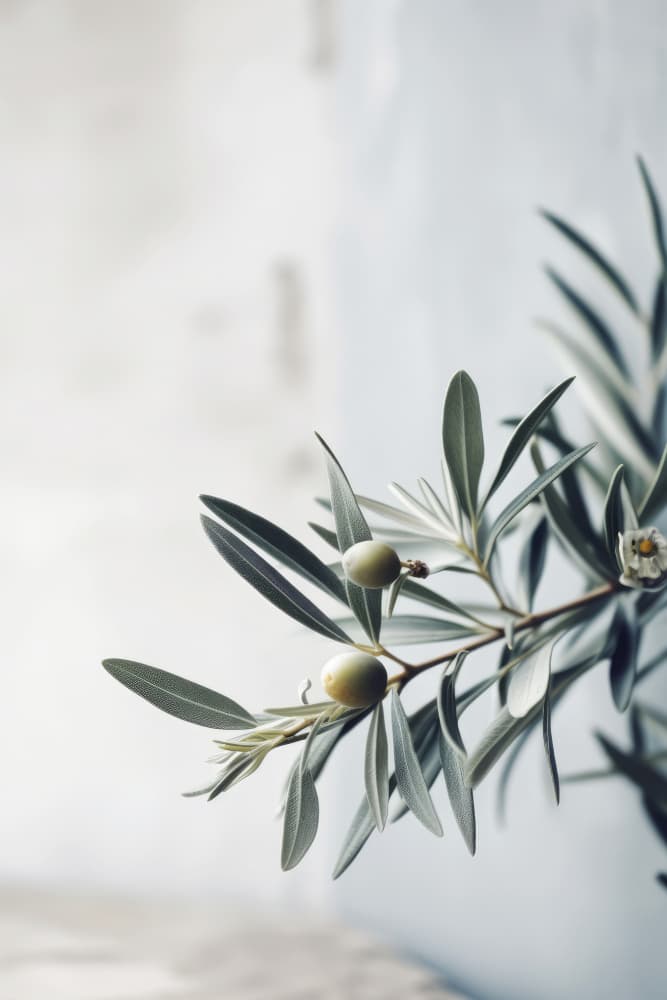 Olive Serenity by Treechild — canvas wall art