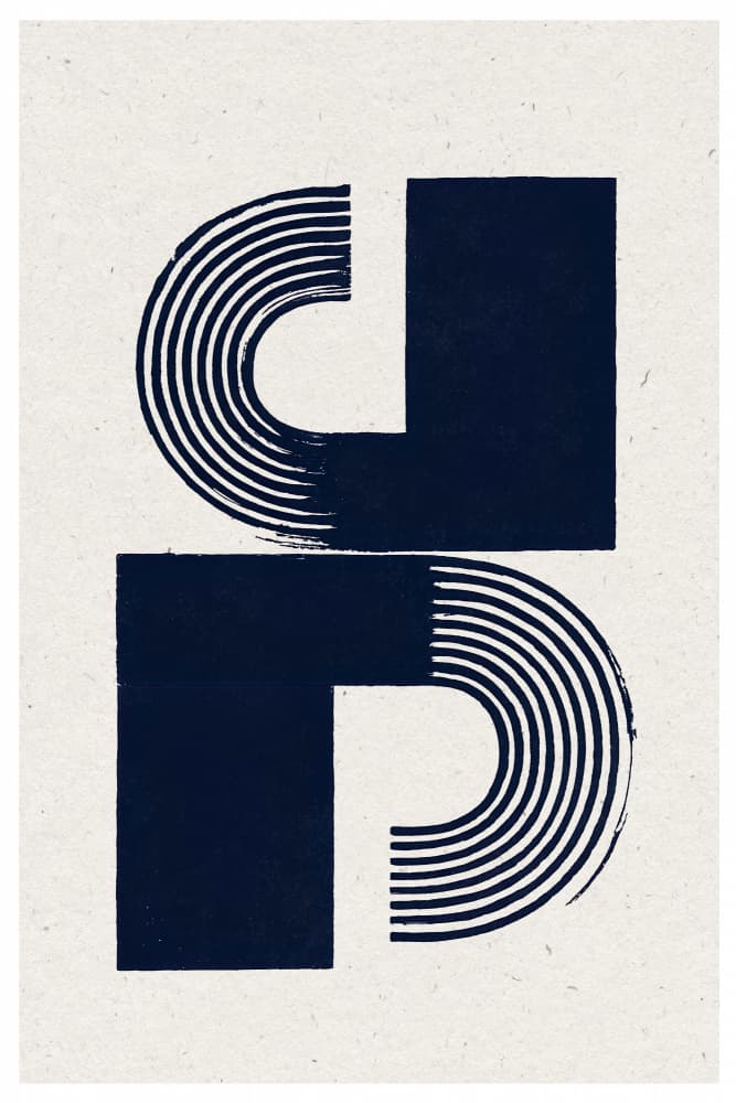 Modern Objects No.2 by THE MIUUS STUDIO — canvas wall art