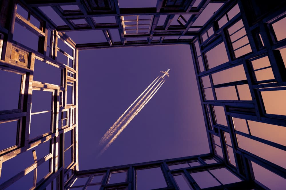 Flight Through Modern Windows by Normunds Kaprano — canvas wall art
