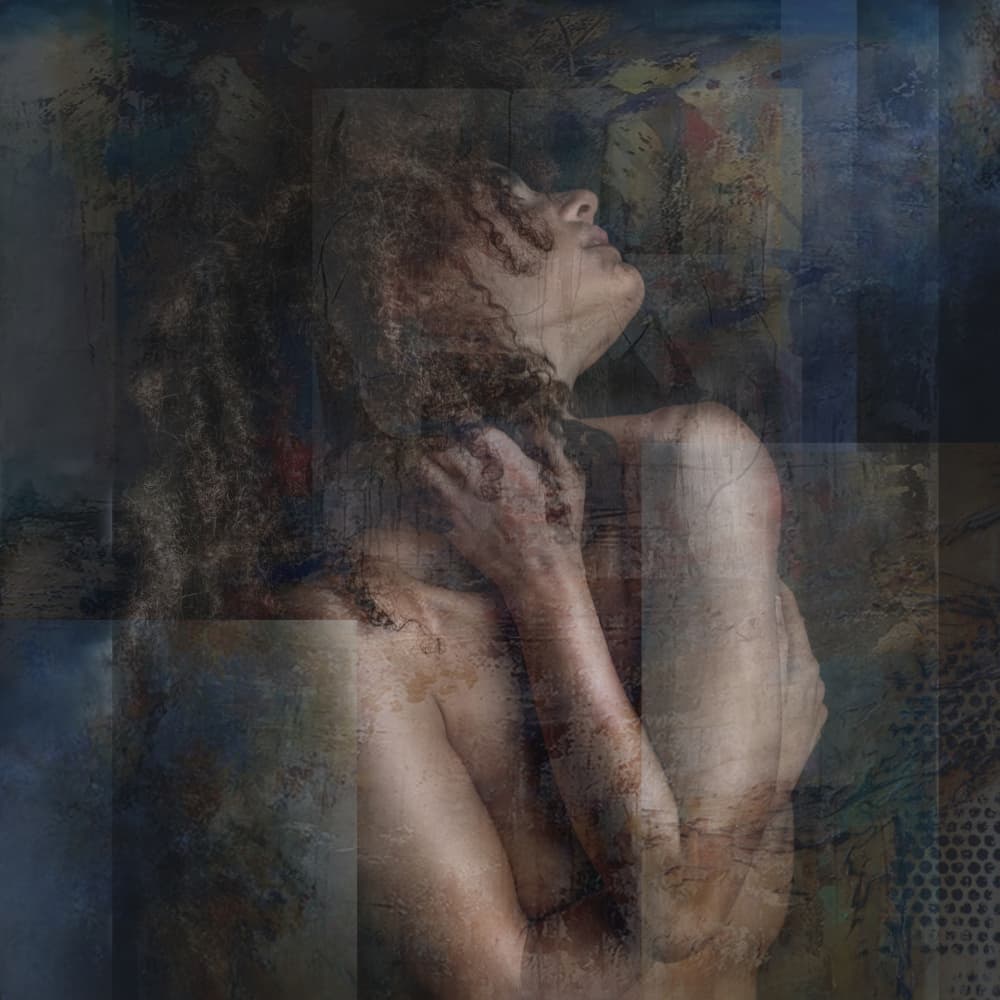 Contemplative Female Form by Tommaseo Gregorio — canvas wall art
