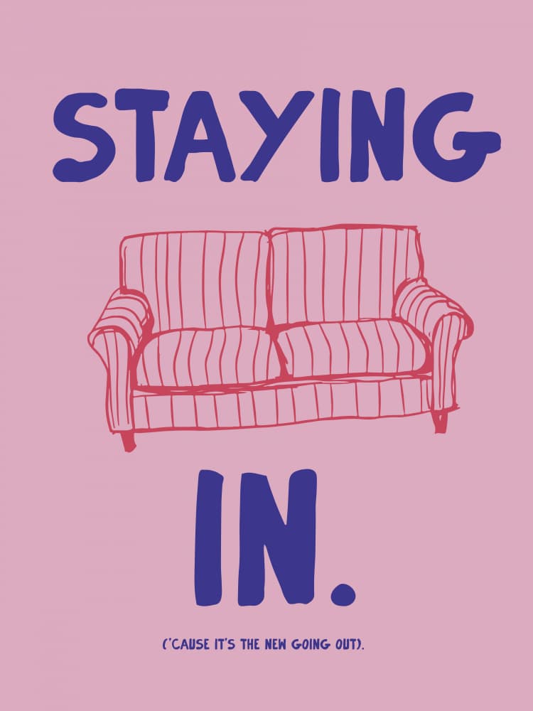 Couch Comfort Zone by Treechild — canvas wall art