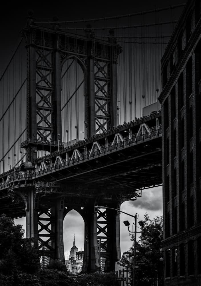 Empire State Arch by Ute Scherhag — canvas wall art