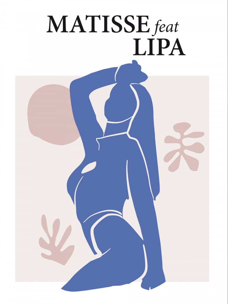 Matisse Feat Lipa by Dikhotomy — canvas wall art