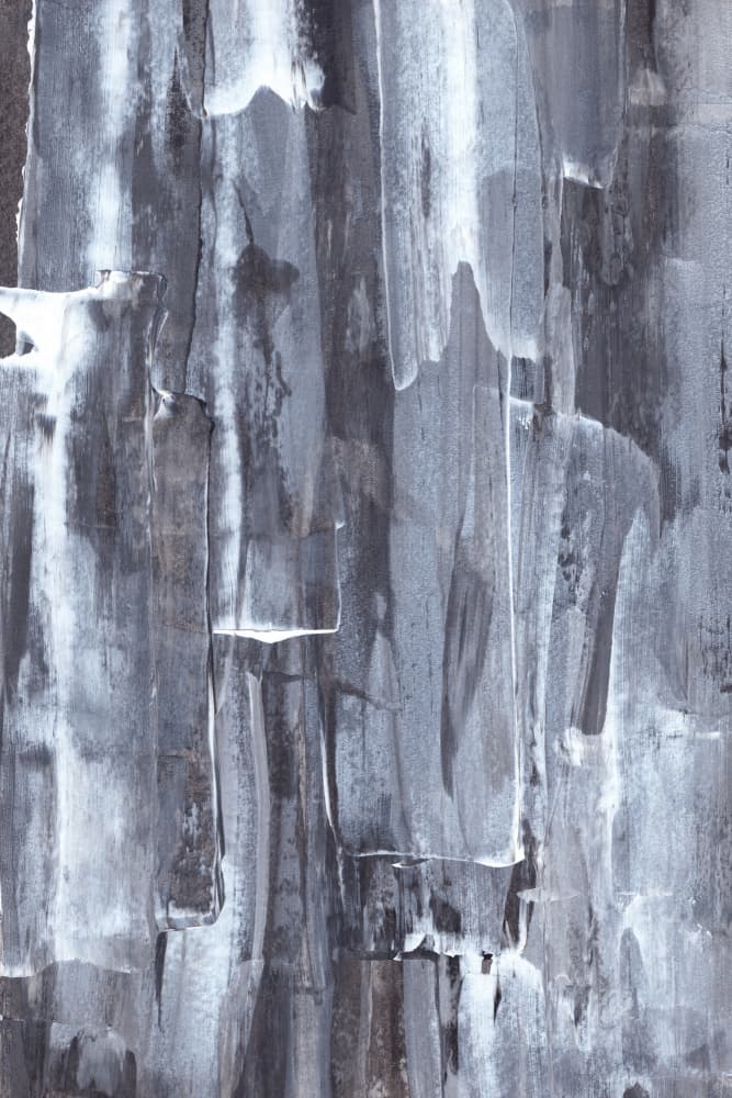 Streaks of Gray and White by uplusmestudio — canvas wall art