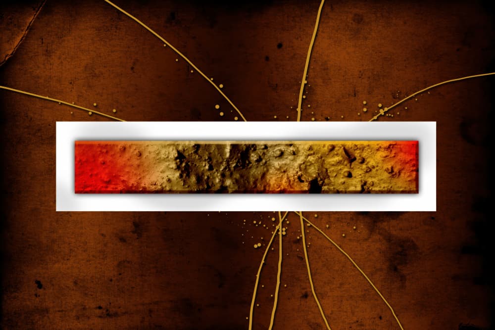 Earthy Gold Gradient by Rafal Kulik — canvas wall art