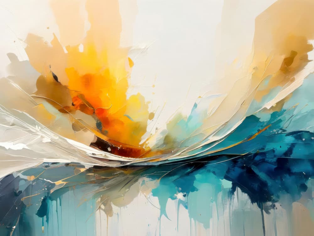 Vibrant Abstract Flow