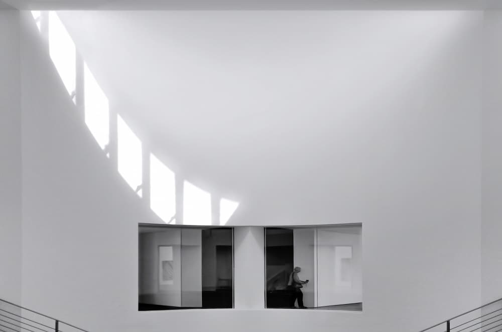 Light and Shadow Interior by Ercan Sahin — canvas wall art