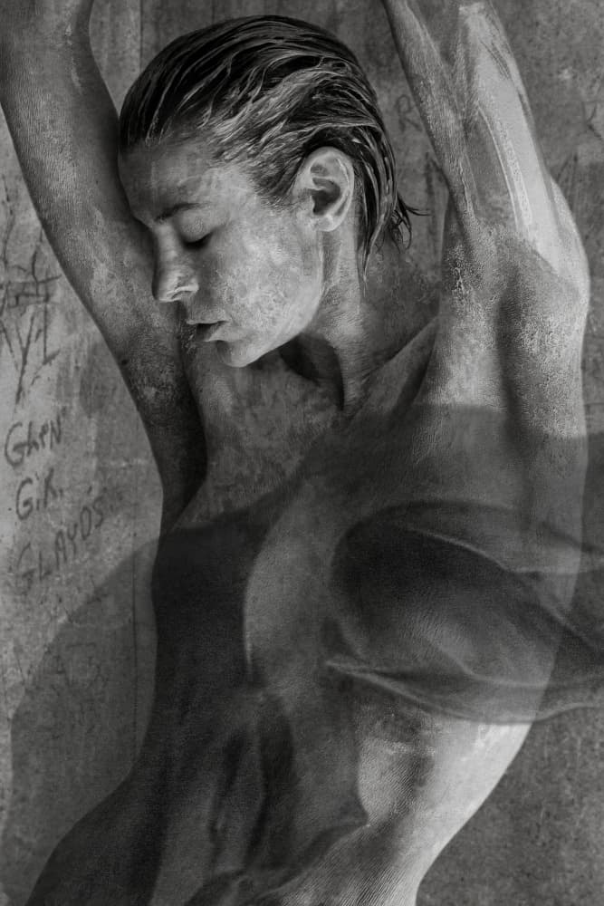 Serene Feminine Form by miriana — canvas wall art