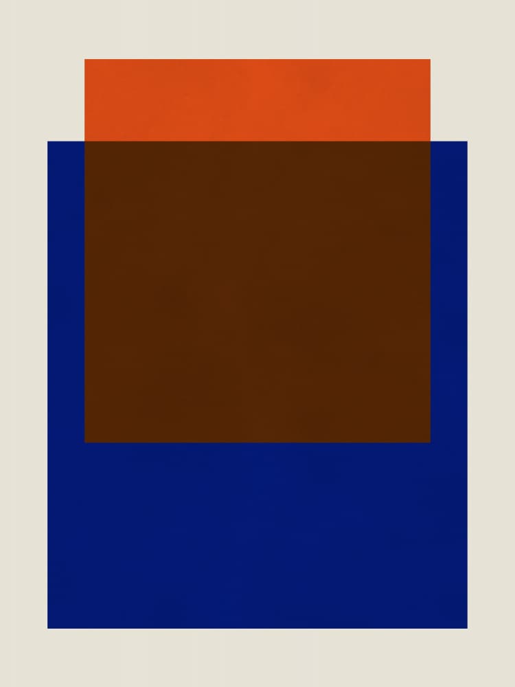 Layered Color Field by Vitor Costa — canvas wall art
