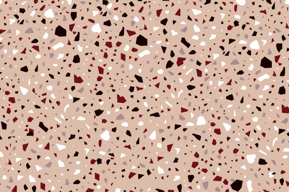 Modern Terrazzo Pattern by Sue Skellern — canvas wall art